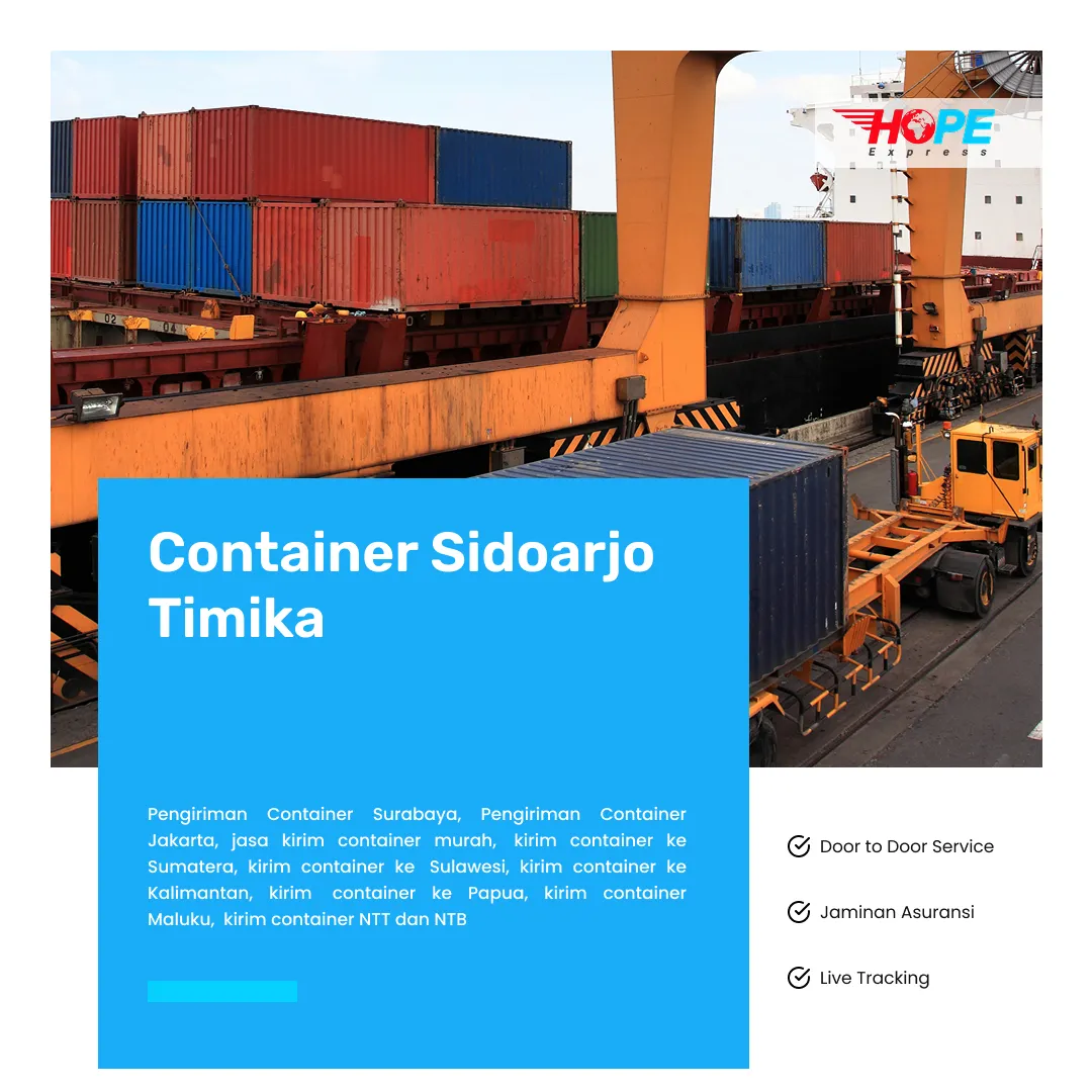 Container Sidoarjo Timika