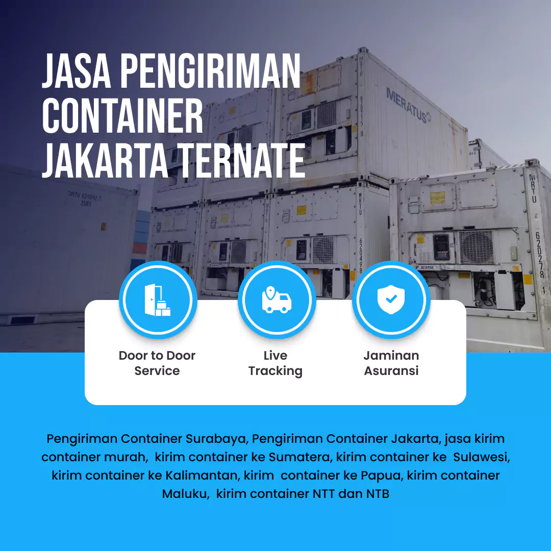 Jasa Pengiriman Container Jakarta Ternate