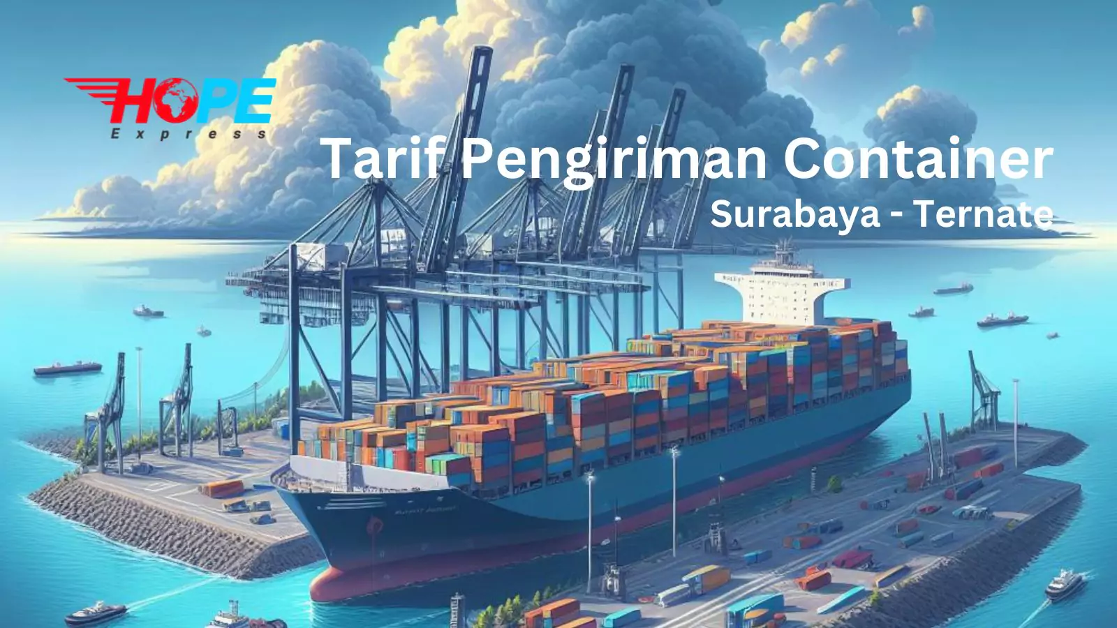 Tarif Pengiriman Container Surabaya Ternate