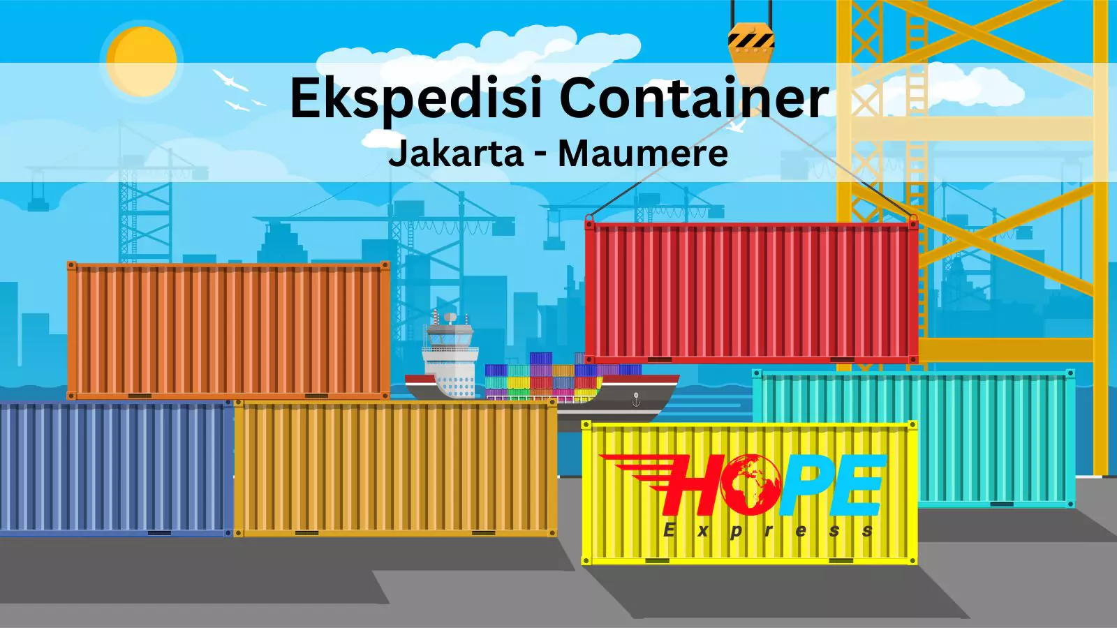 Ekspedisi Container Jakarta Maumere