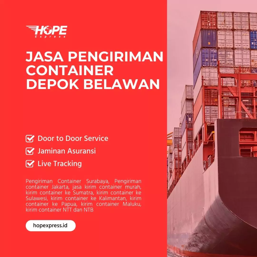 Jasa Pengiriman Container Depok Belawan