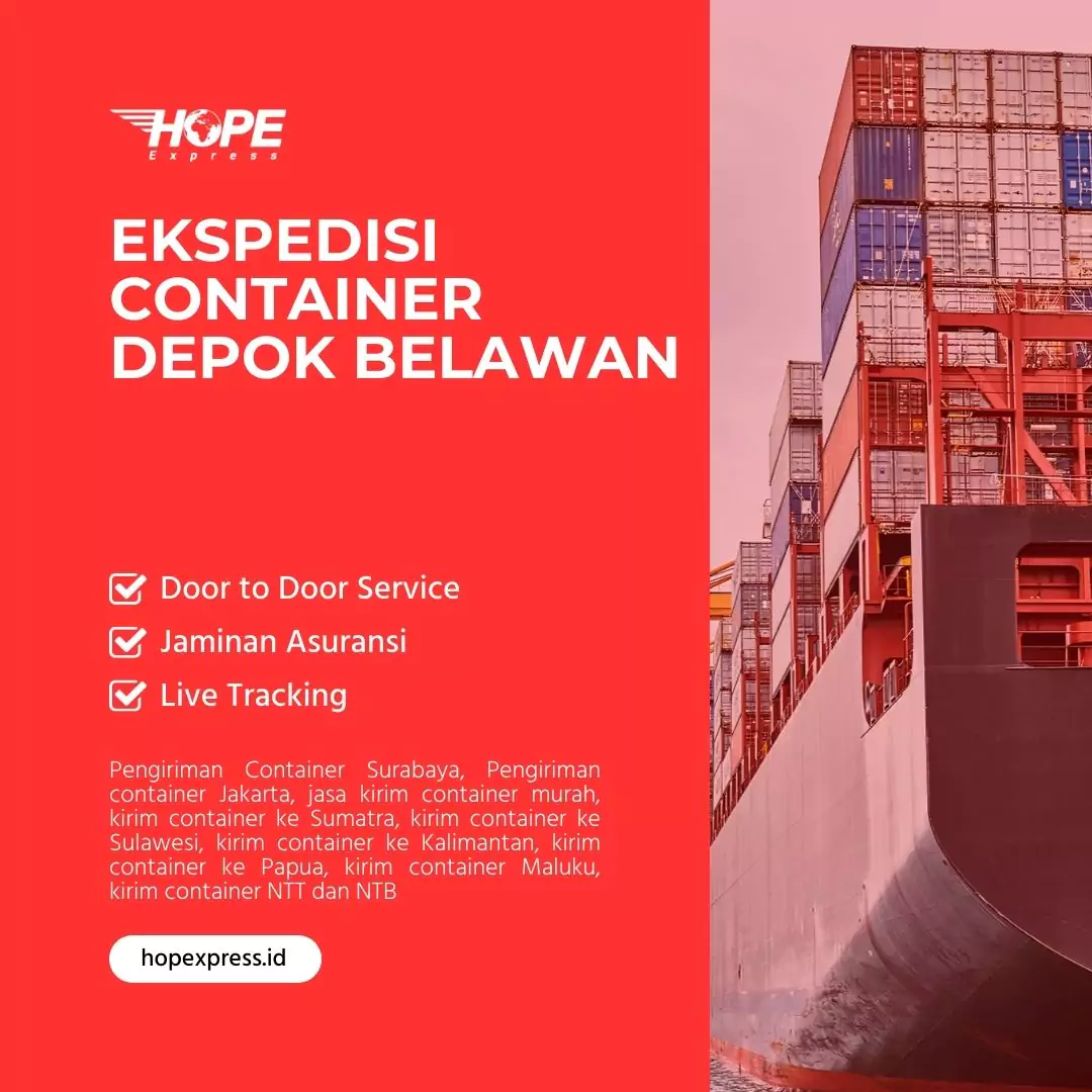 Ekspedisi Container Depok Belawan