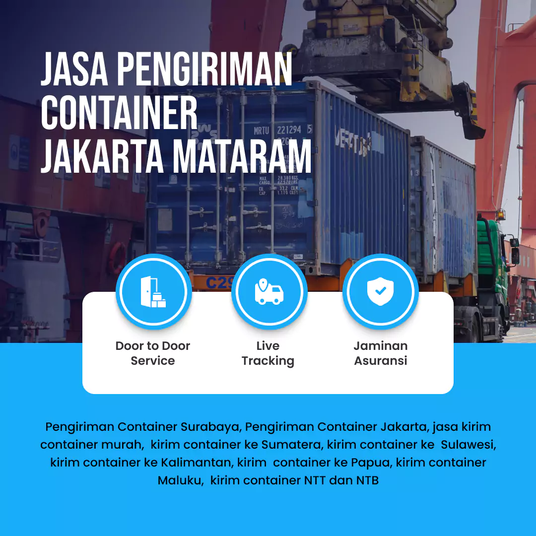 Jasa Pengiriman Container Jakarta Mataram