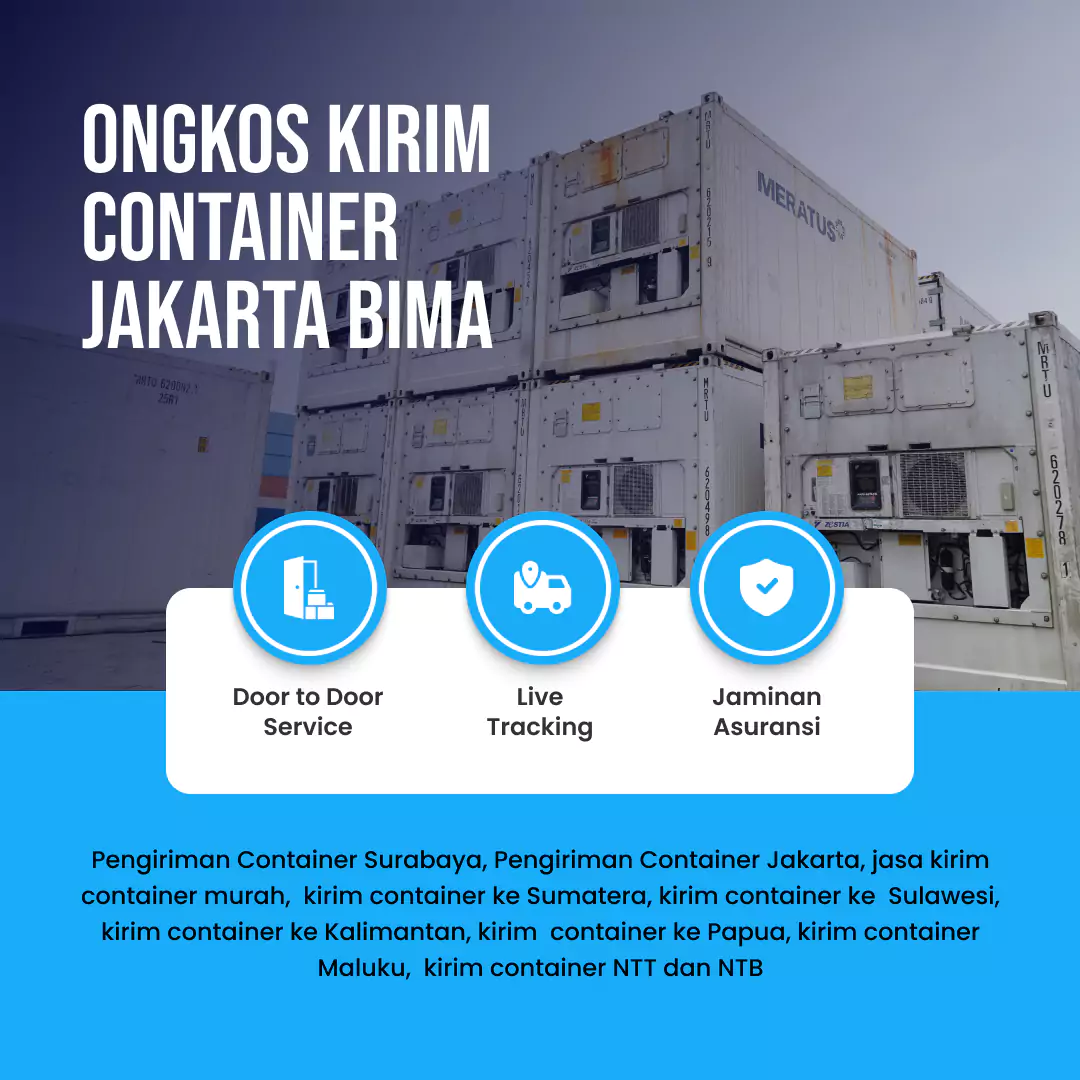 Ongkos Kirim Container Jakarta Bima