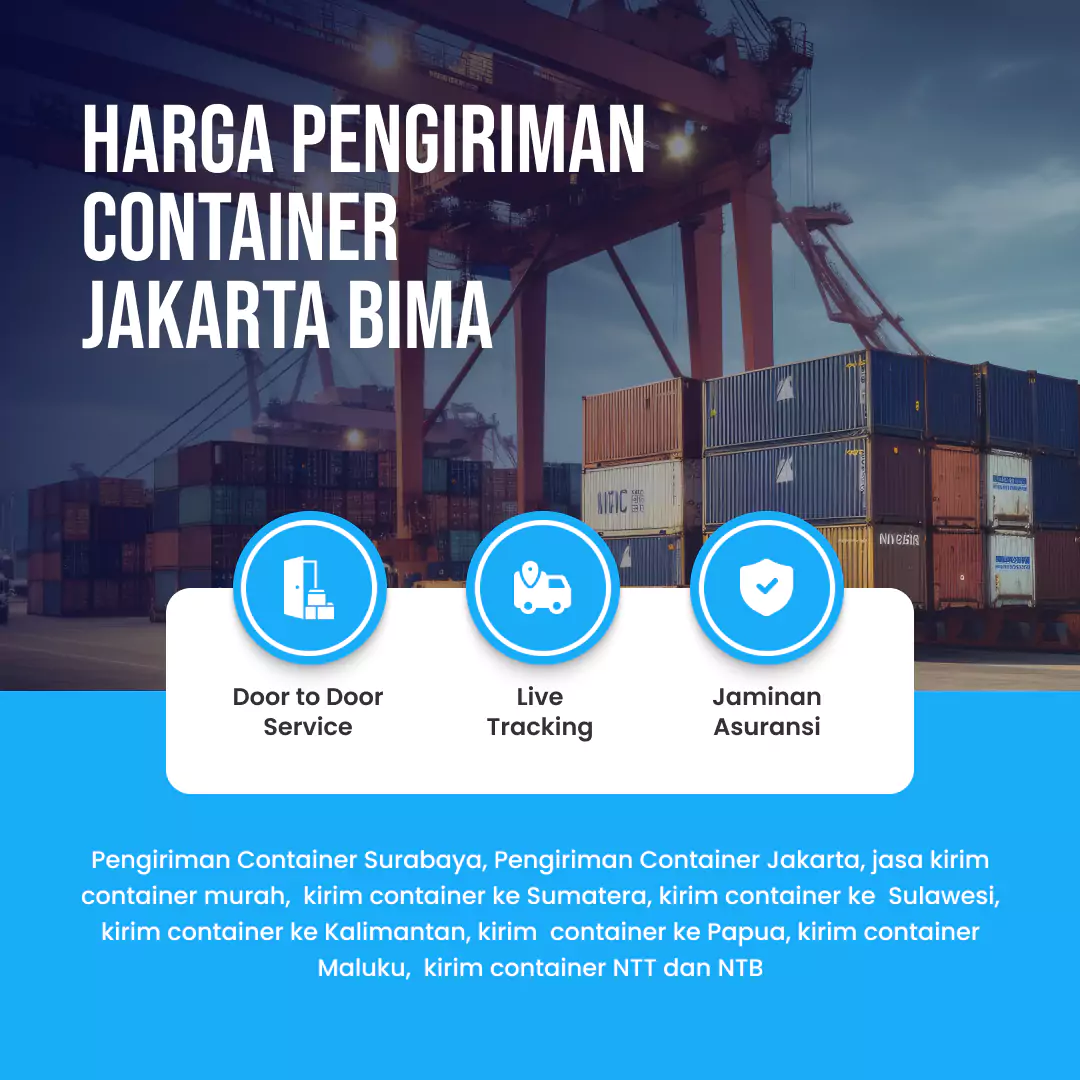 Harga Pengiriman Container Jakarta Bima