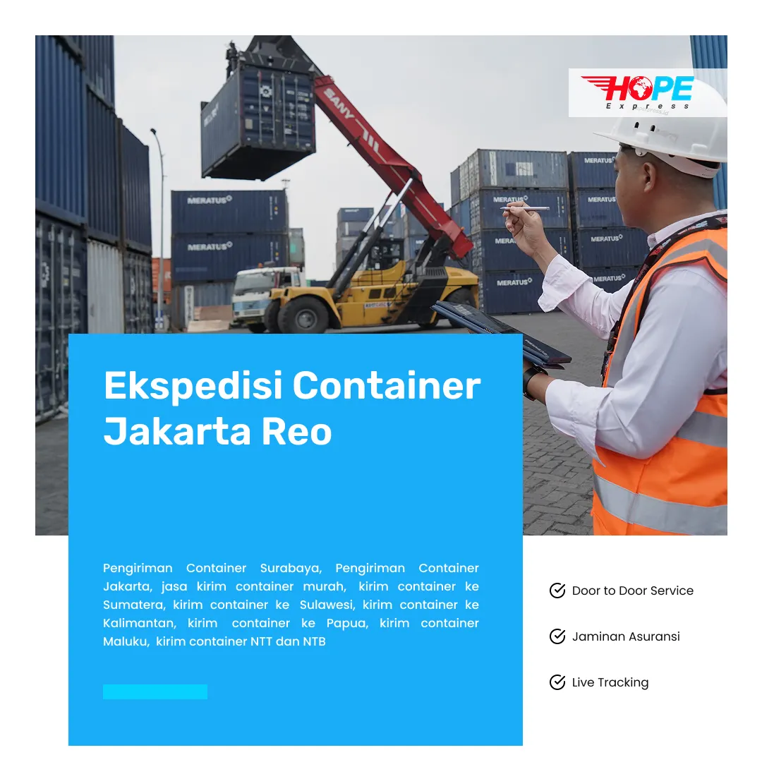 Ekspedisi Container Jakarta Reo