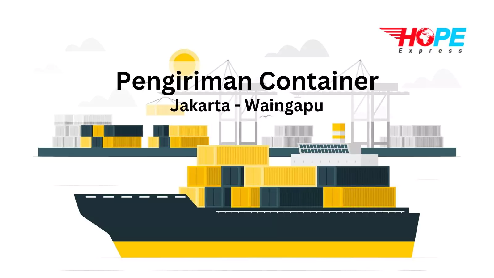 Pengiriman Container Jakarta Waingapu
