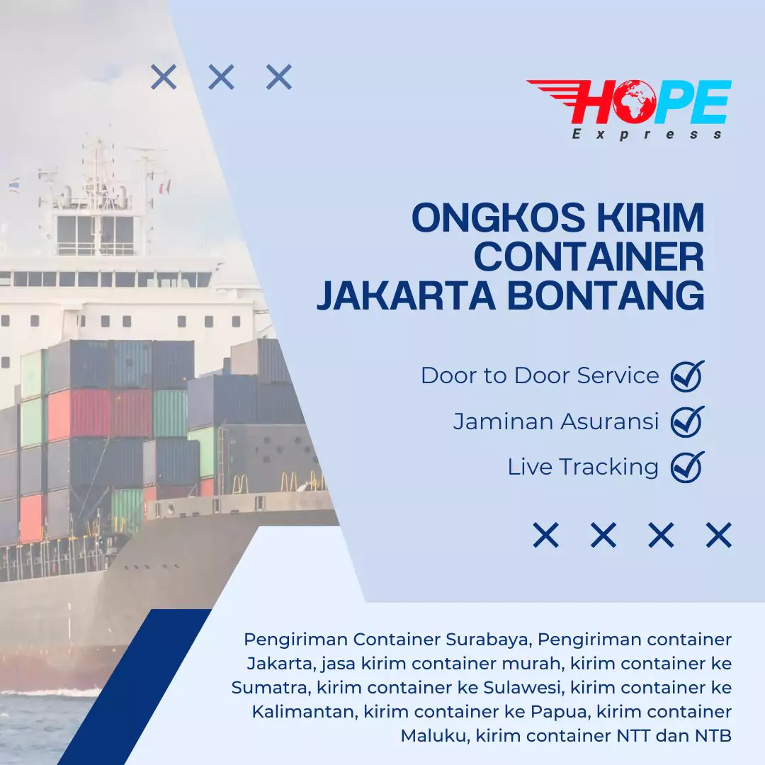 Ongkos Kirim Container Jakarta Bontang
