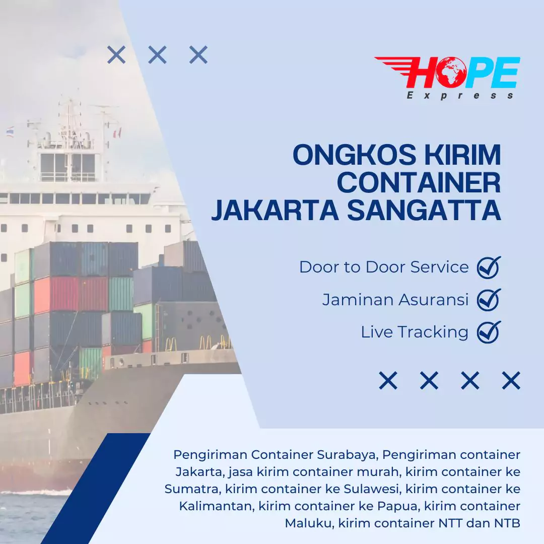 Ongkos Kirim Container Jakarta Sangatta