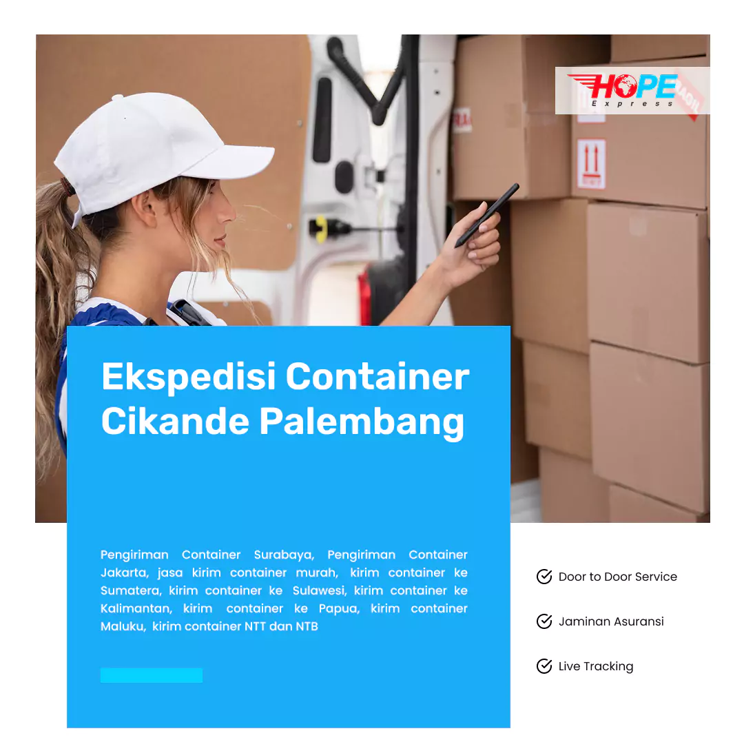 Ekspedisi Container Cikande Palembang