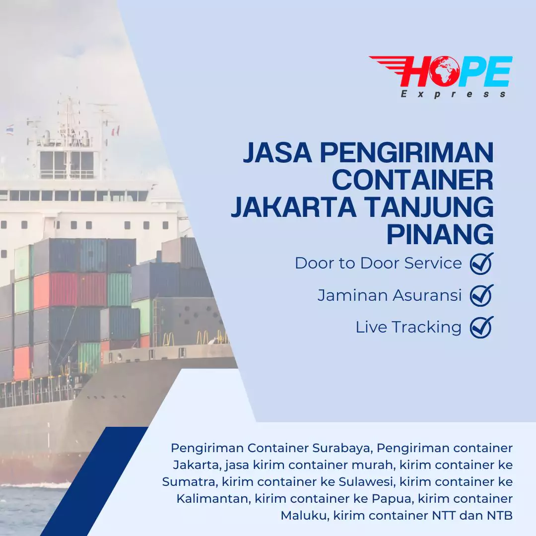 Ongkos Kirim Container Jakarta Tanjung Pinang