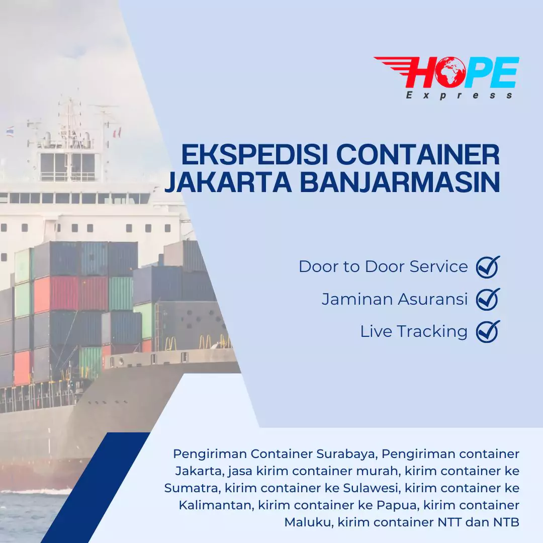 Ekspedisi Container Jakarta Banjarmasin