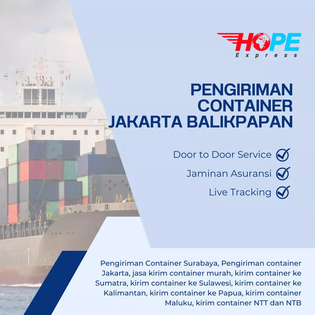 Pengiriman Container Jakarta Balikpapan