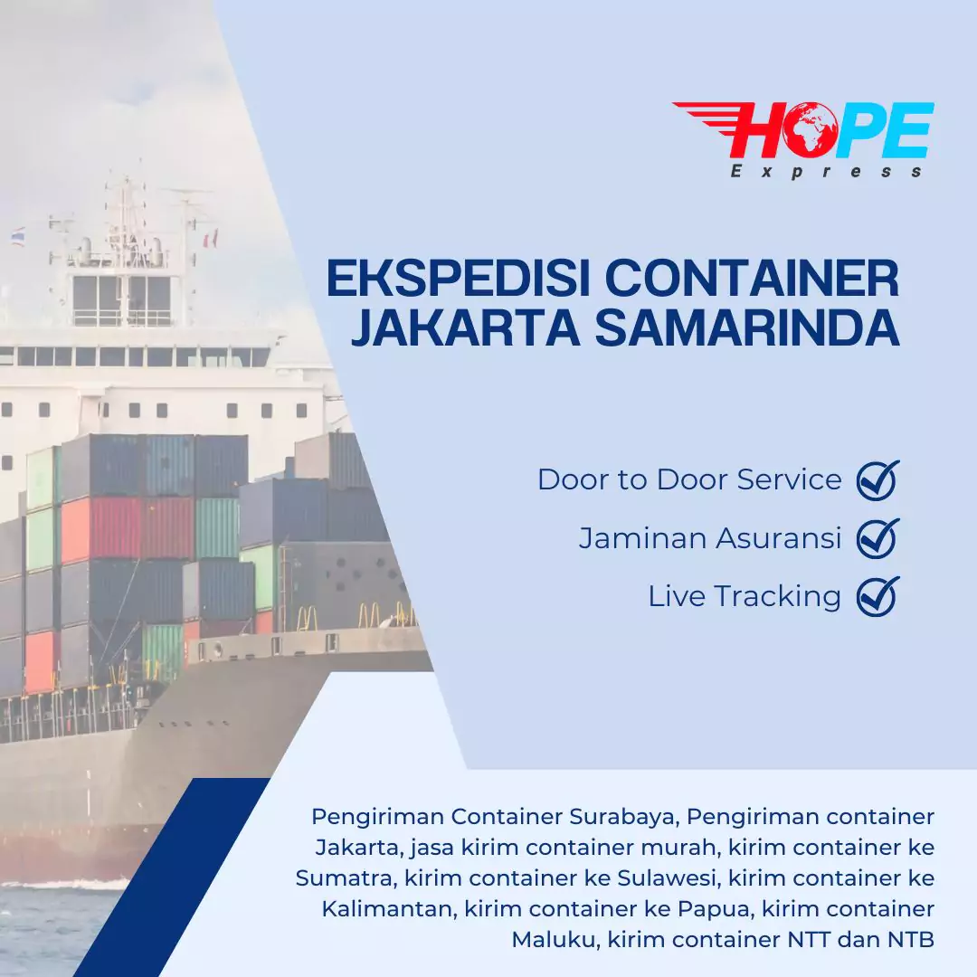 Ekspedisi Container Jakarta Samarinda