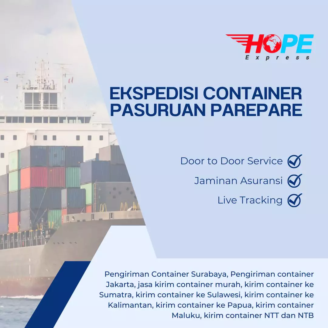 Ekspedisi Container Pasuruan Parepare