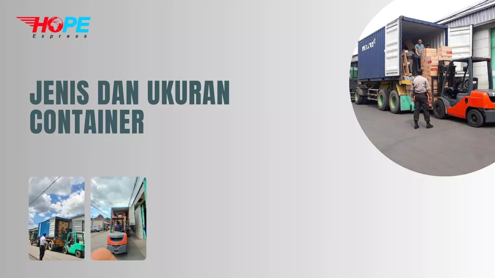 Jenis dan Ukuran Container