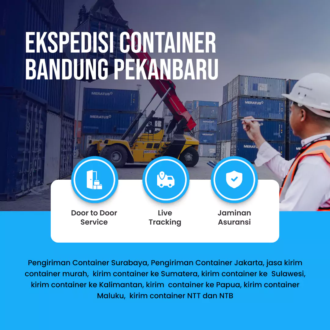 Ekspedisi Container Bandung Pekanbaru