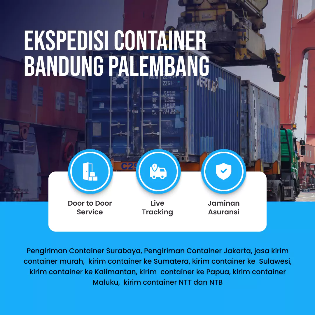 Ekspedisi Container Bandung Palembang