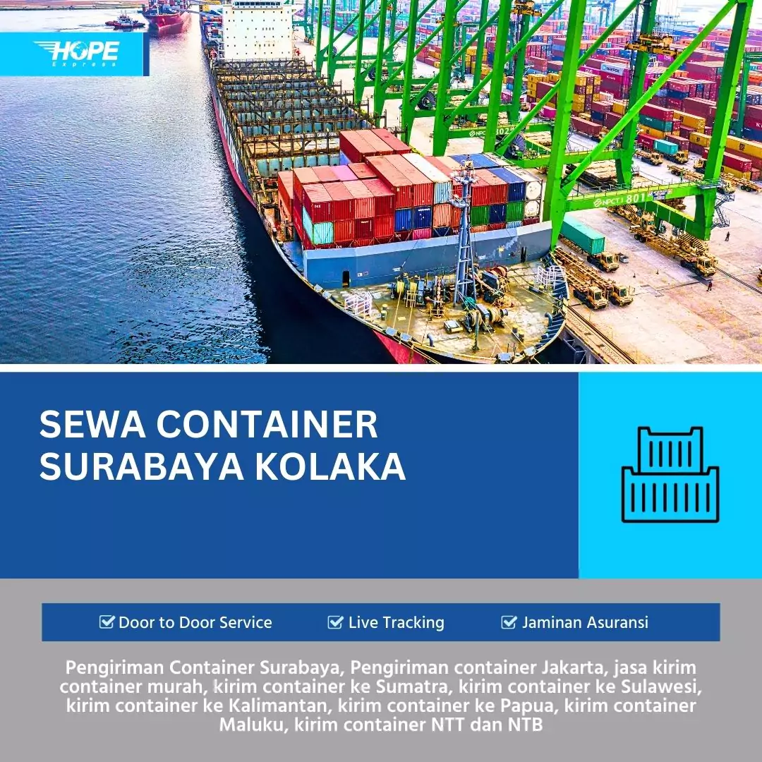 Sewa Container Surabaya Kolaka