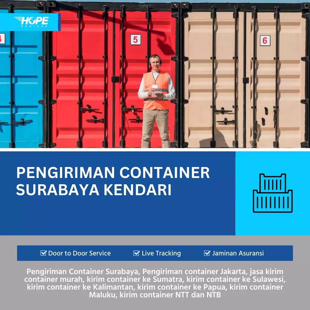 Pengiriman Container Surabaya Kendari