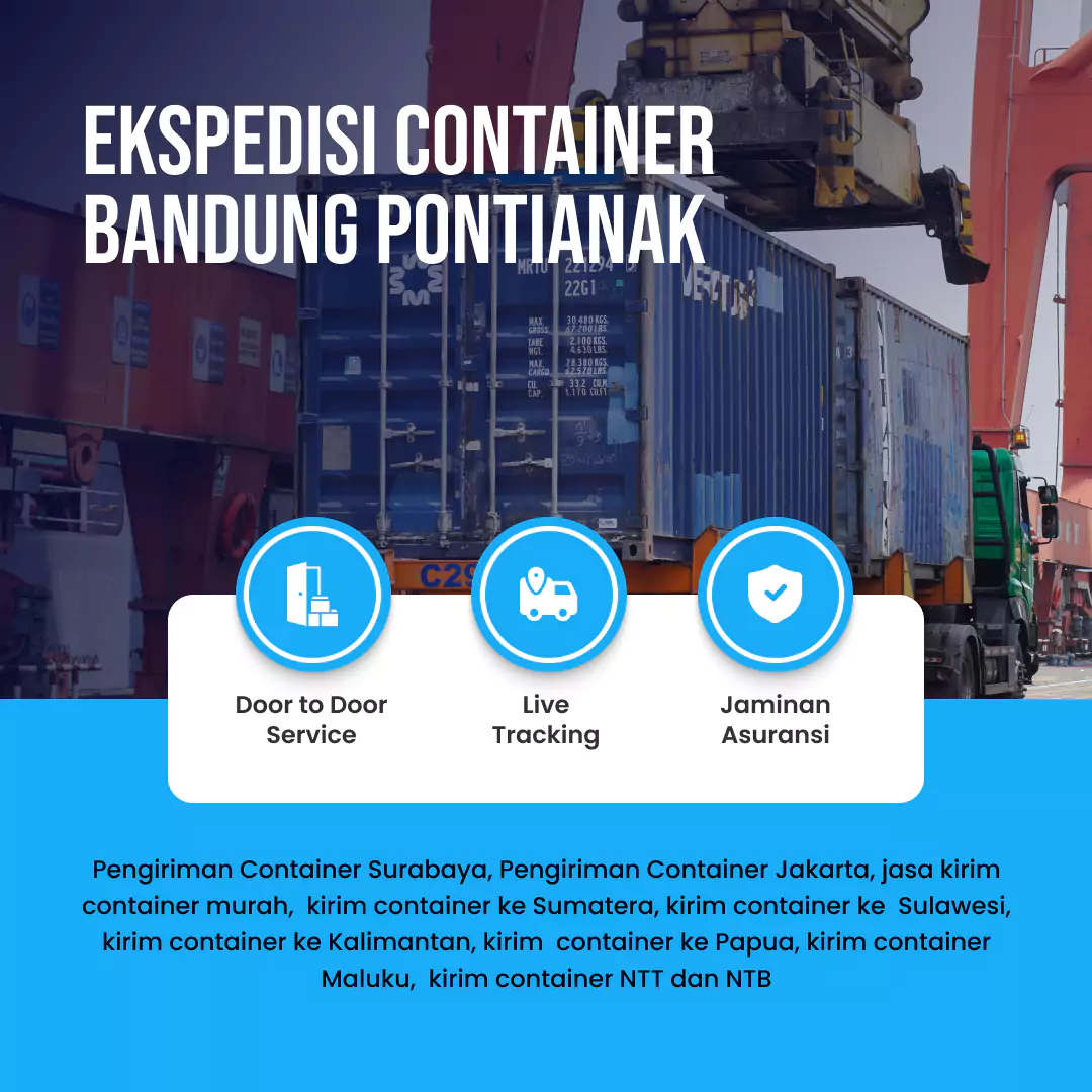 Ekspedisi Container Bandung Pontianak