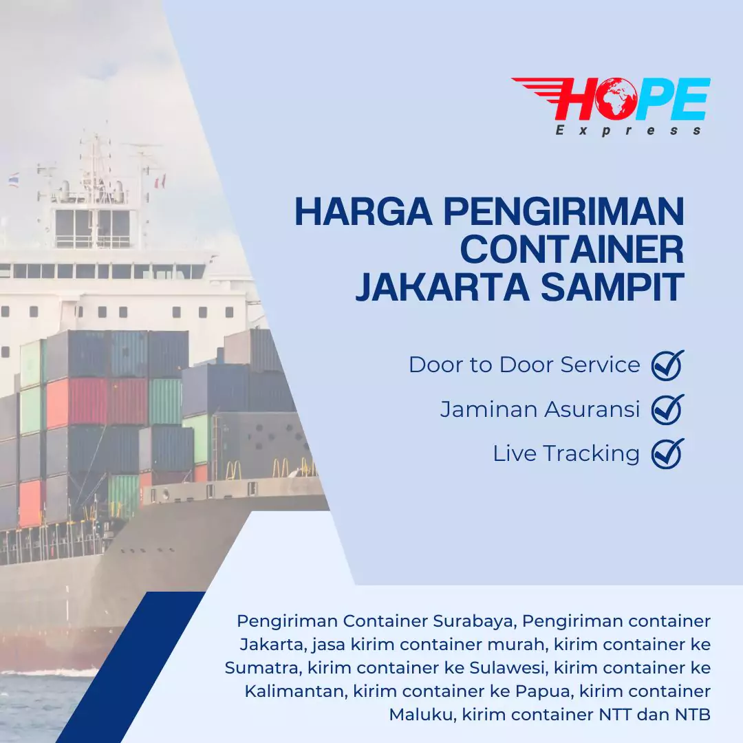 Harga Pengiriman Container Jakarta Sampit