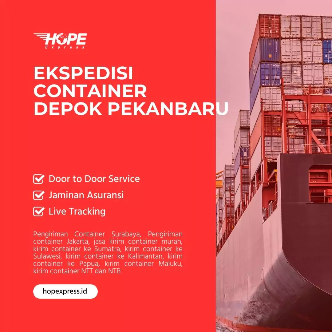 Ekspedisi Container Depok Pekanbaru