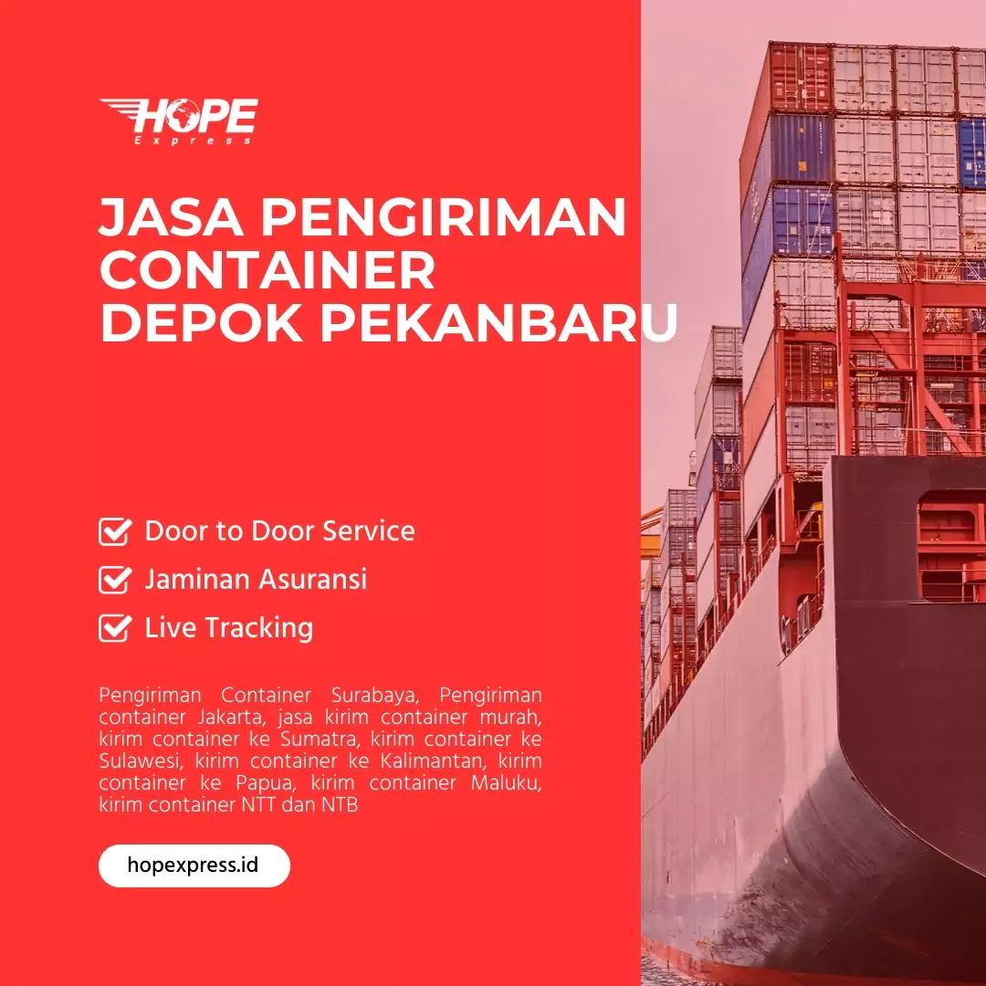 Jasa Pengiriman Container Depok Pekanbaru