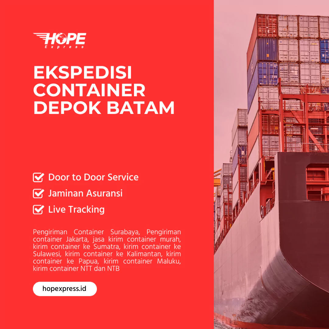 Ekspedisi Container Depok Batam