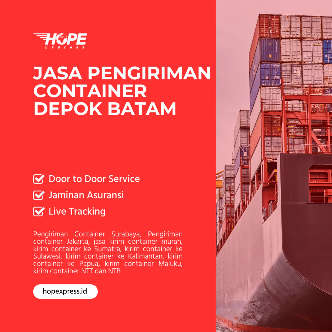 Jasa Pengiriman Container Depok Batam