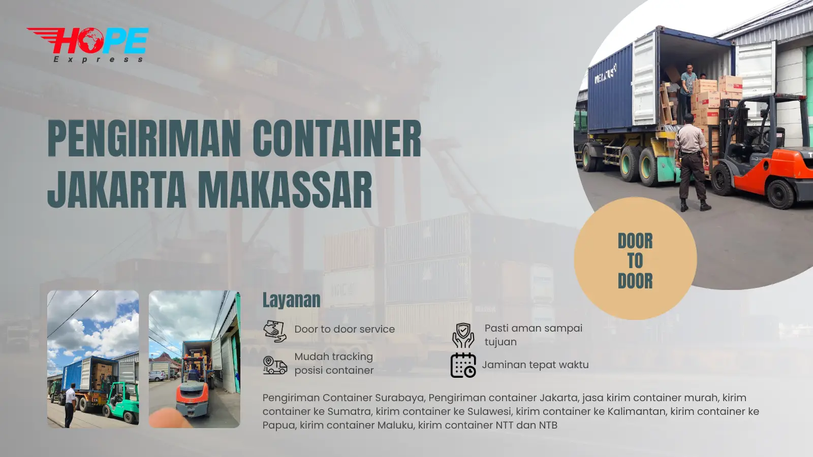 Pengiriman Container Jakarta Makassar