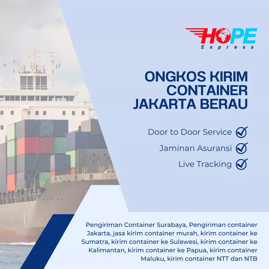 Ongkos Kirim Container Jakarta Berau