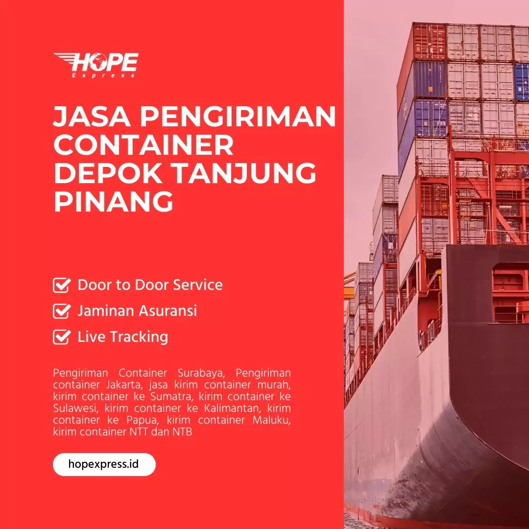 Jasa Pengiriman Container Depok Tanjung Pinang