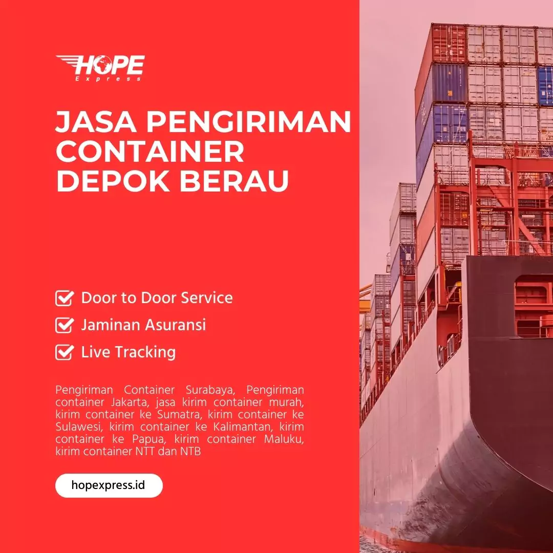 Jasa Pengiriman Container Depok Berau