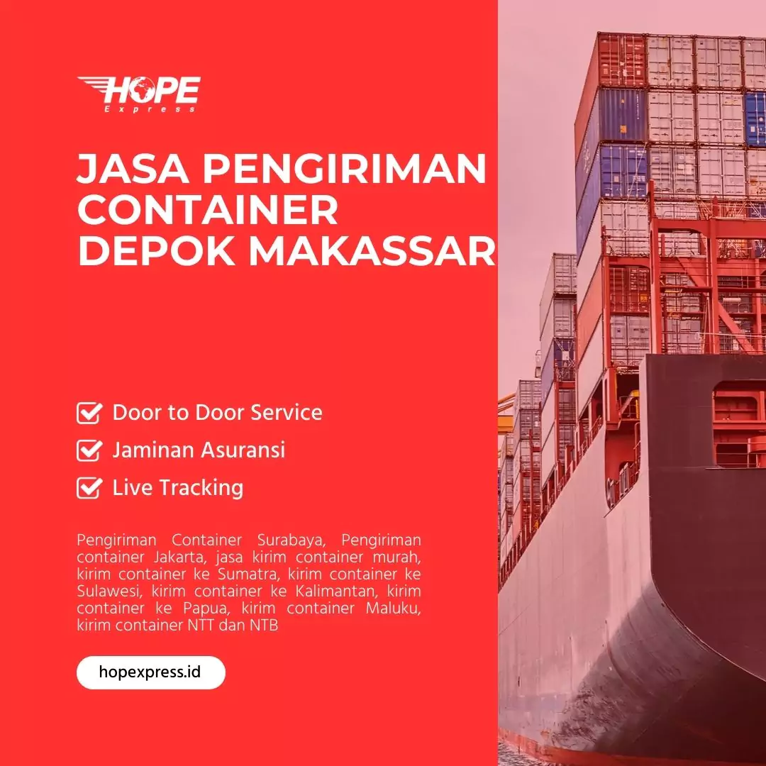 Jasa Pengiriman Container Depok Makassar