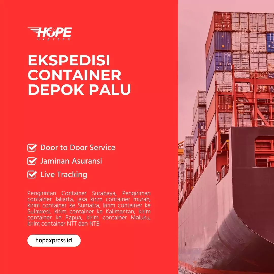 Ekspedisi Container Depok Palu