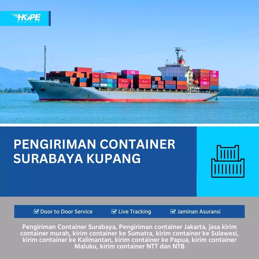 Pengiriman Container Surabaya Kupang