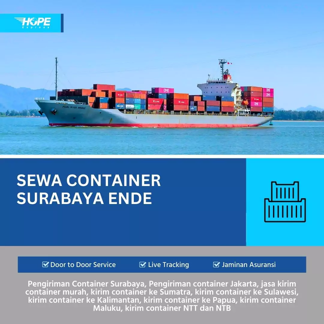 Sewa Container Surabaya Ende