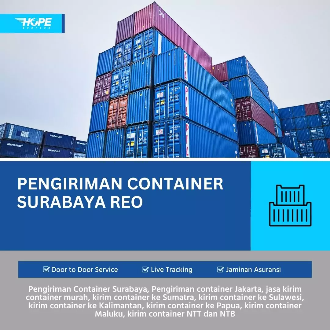 Pengiriman Container Surabaya Reo