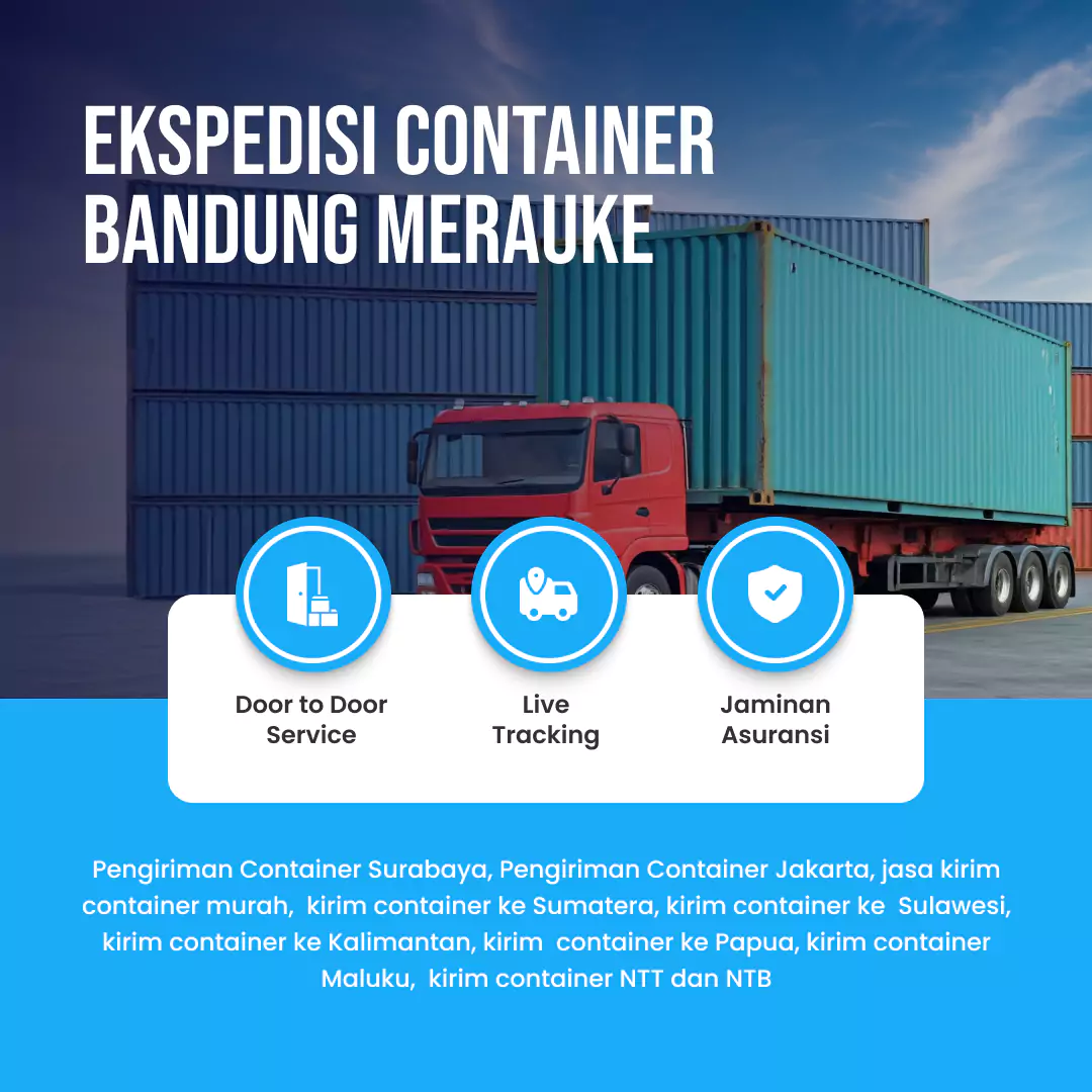 Ekspedisi Container Bandung Merauke