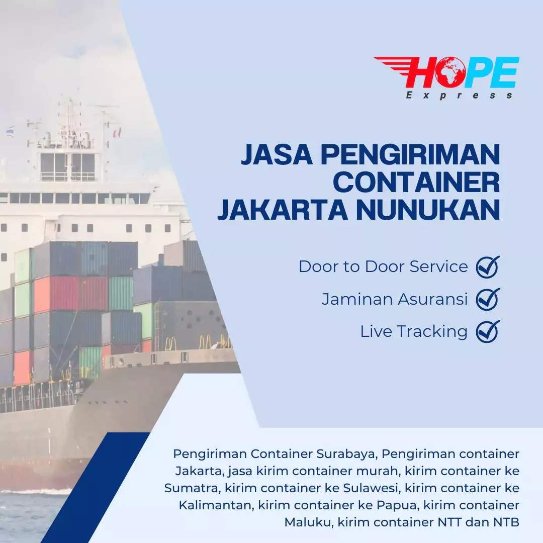 Jasa Pengiriman Container Jakarta Nunukan