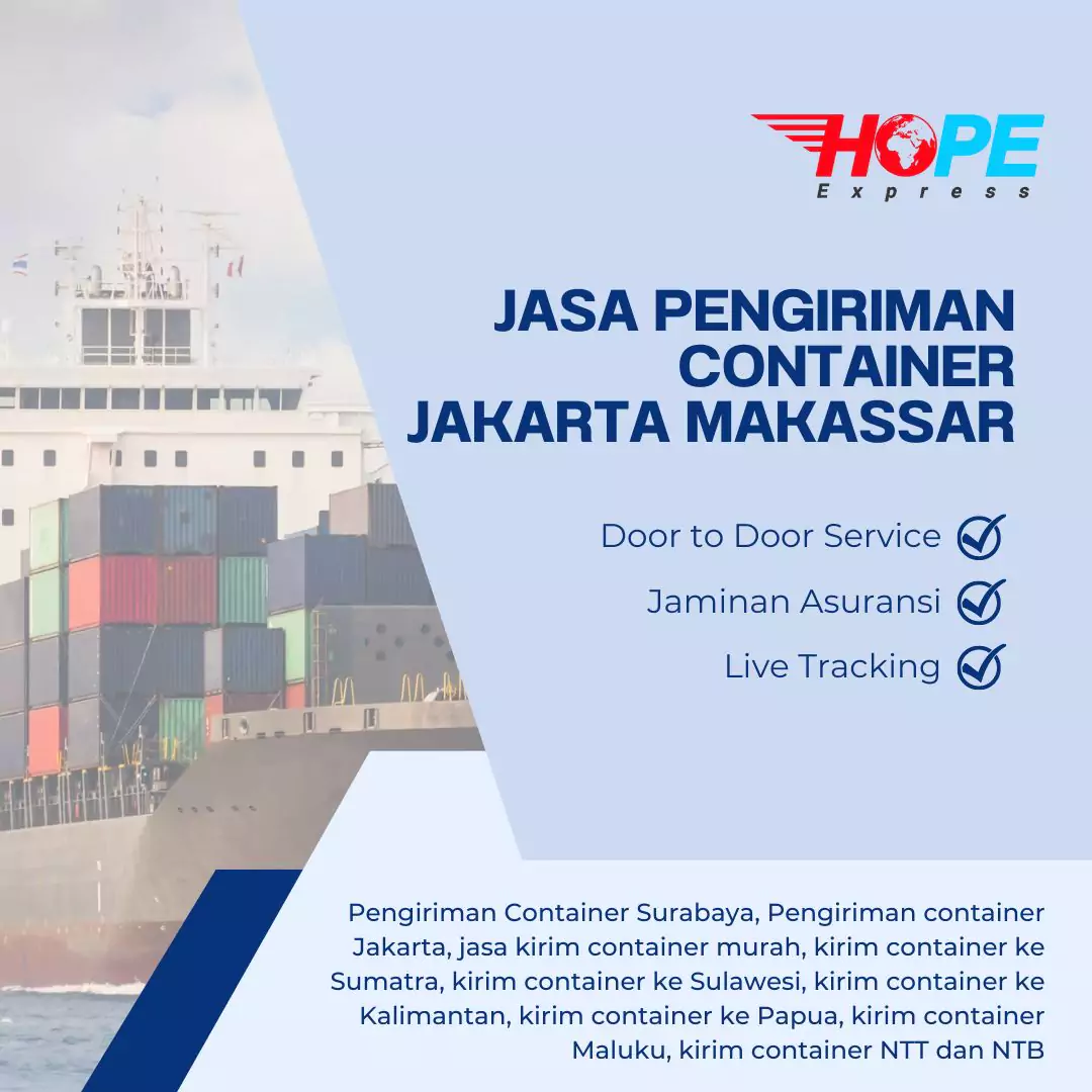 Jasa Pengiriman Container Jakarta Makassar