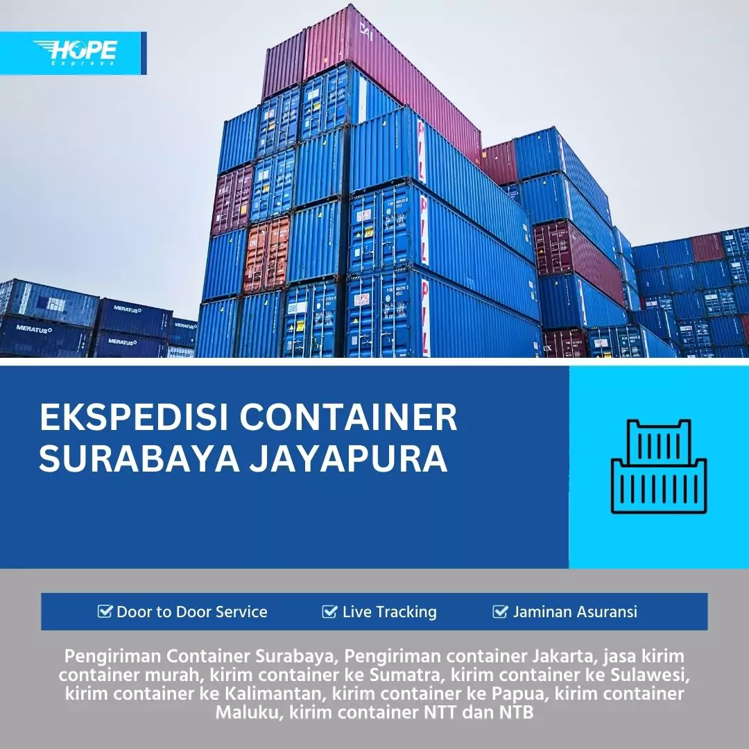 Ekspedisi Container Surabaya Jayapura