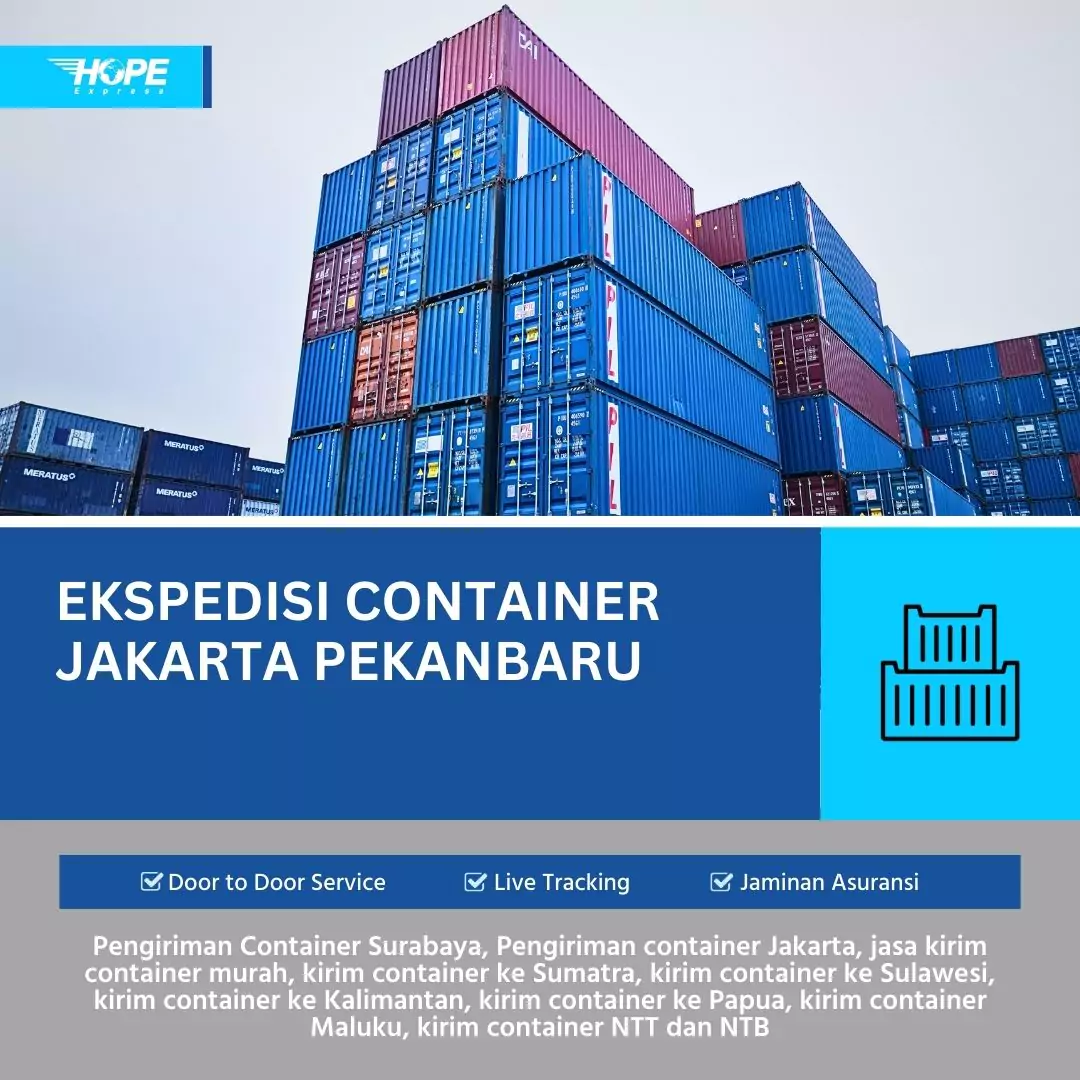 Ekspedisi Container Jakarta Pekanbaru