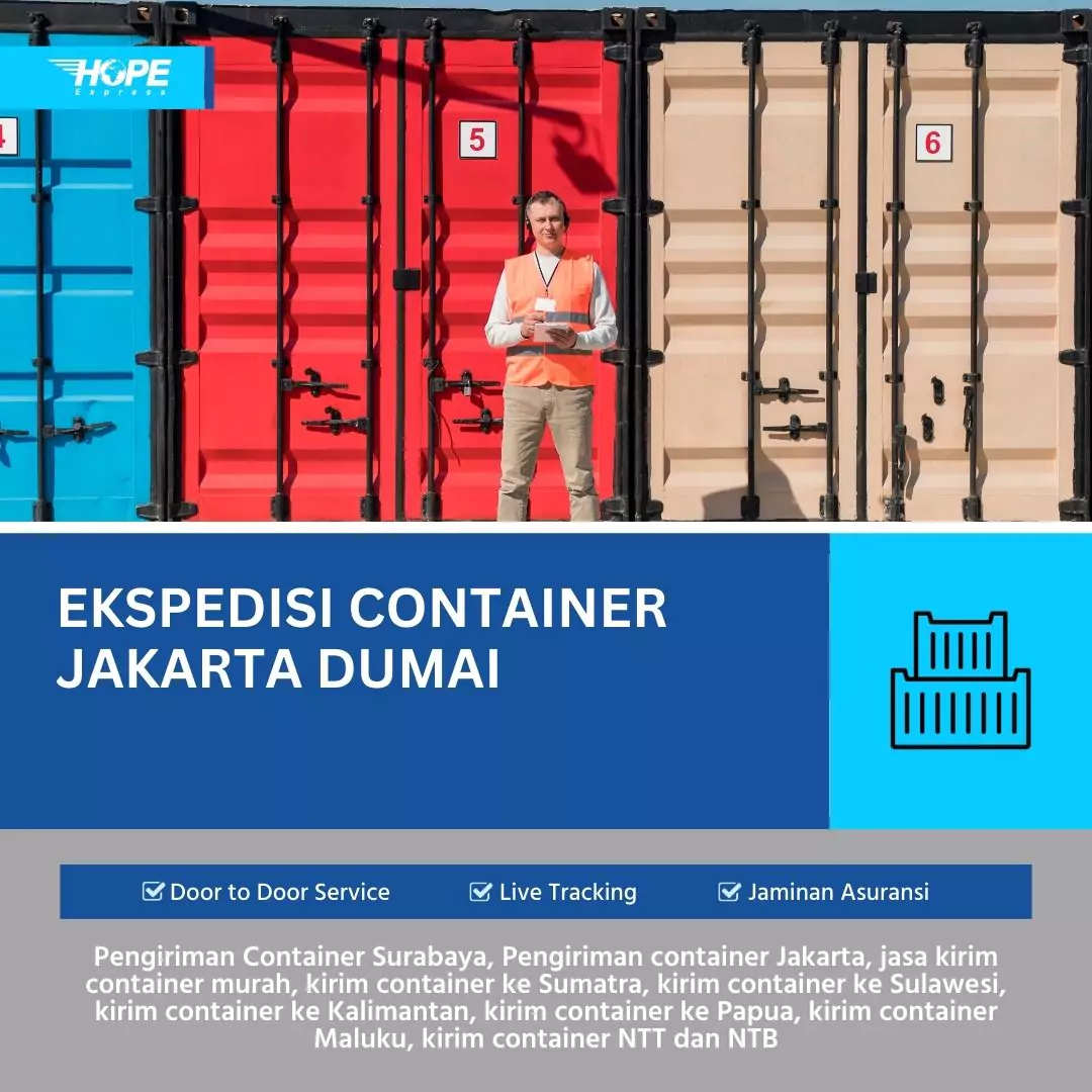 Ekspedisi Container Jakarta Dumai