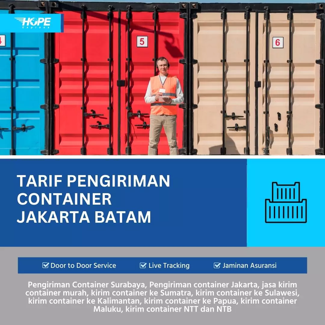 Tarif Pengiriman Container Jakarta Batam