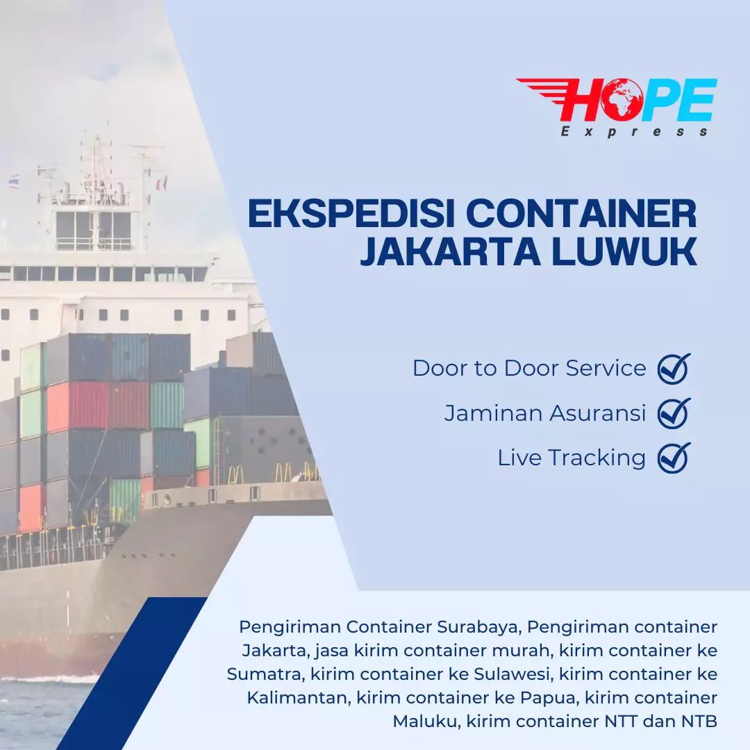 Ekspedisi Container Jakarta Luwuk