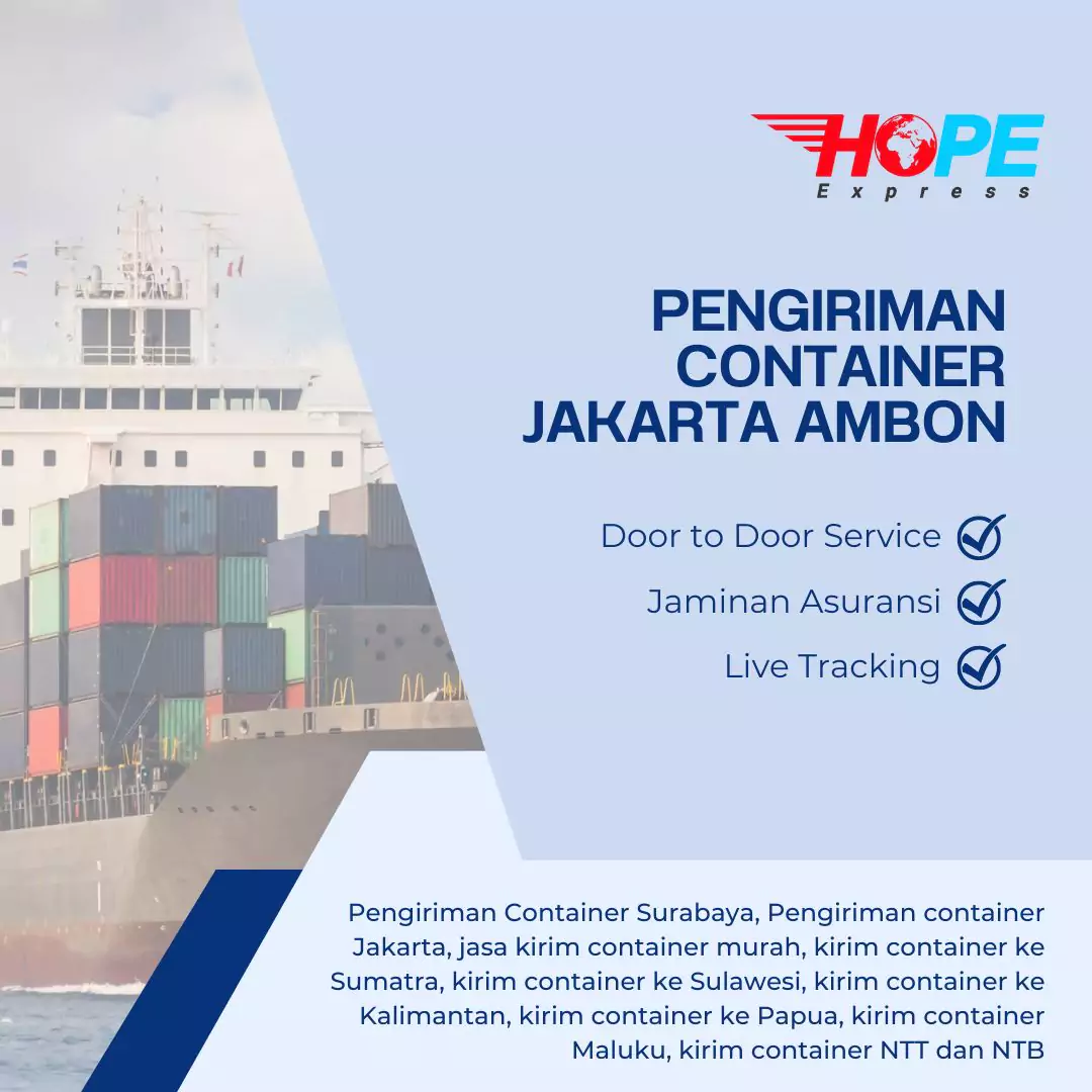 Pengiriman Container Jakarta Ambon