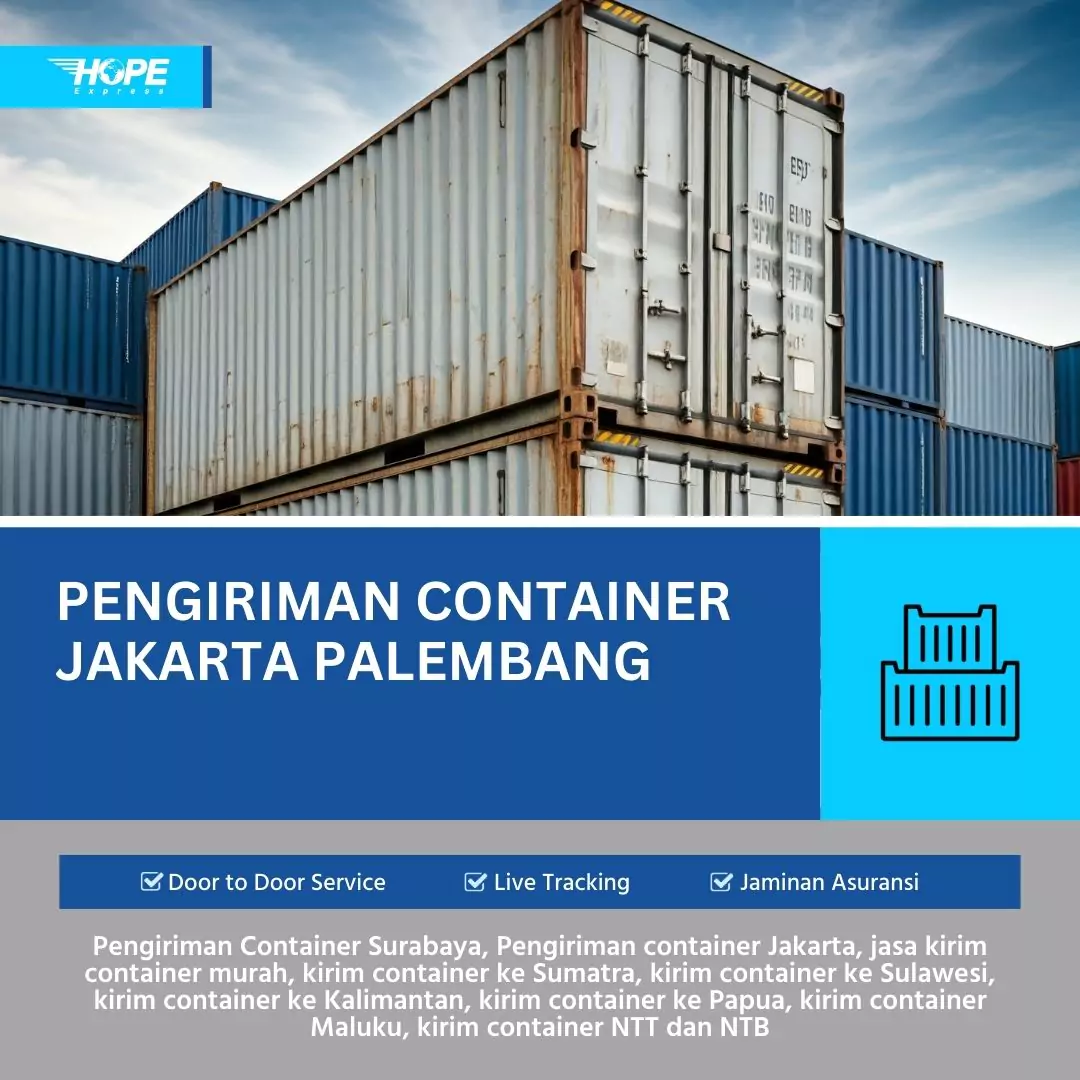 Pengiriman Container Jakarta Palembang