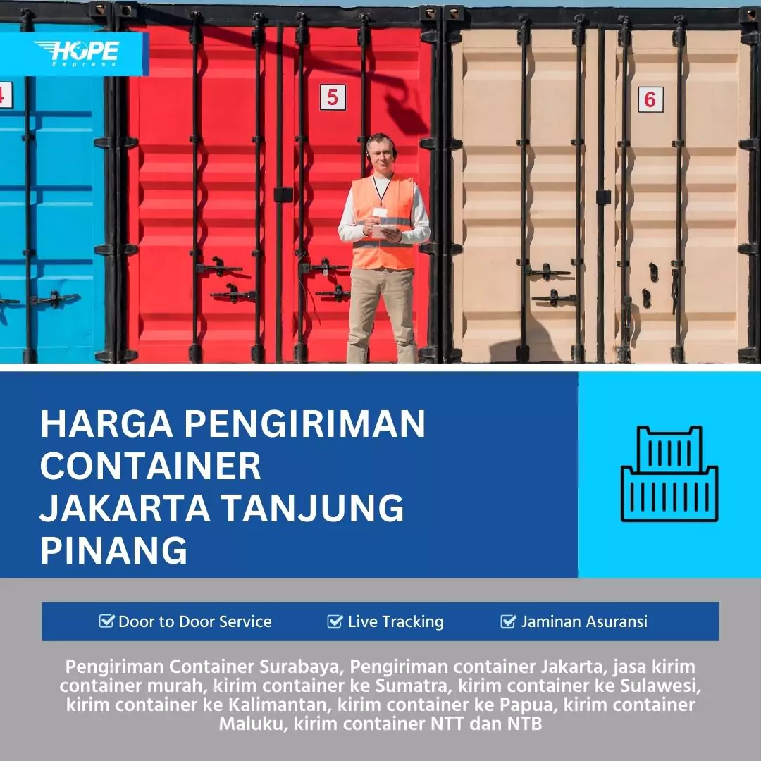 Harga Pengiriman Container Jakarta Tanjung Pinang